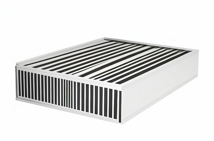 鋁型材定制開(kāi)模大功率散熱器鋁型材擠壓-1