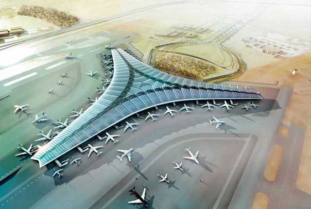 科威特國(guó)際機(jī)場(chǎng)幕墻鋁型材開(kāi)模定制